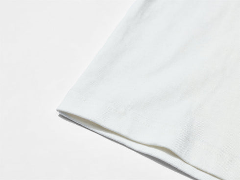 Letter Round Neck T-shirt 230g Heavy Cotton